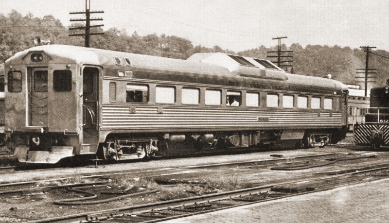 Budd Train At Broad Street Charleston WV