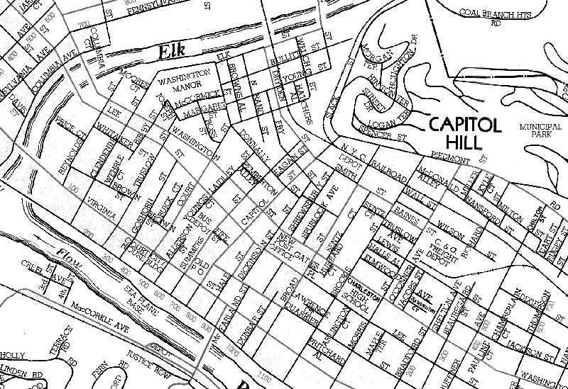 Charleston Map