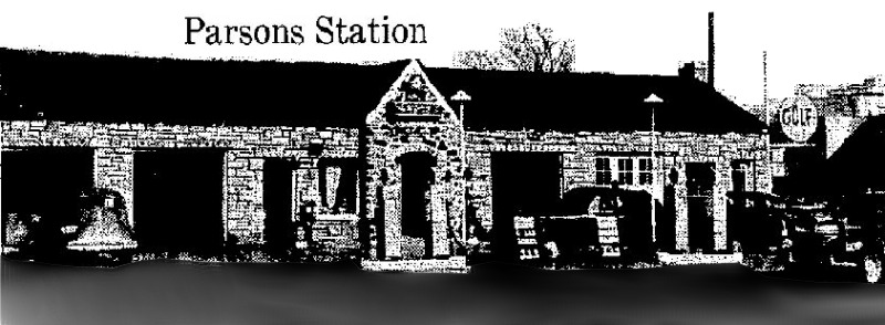 Parsons Service Station 1941