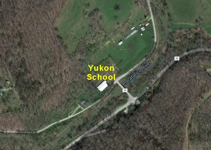 Yukon School map.