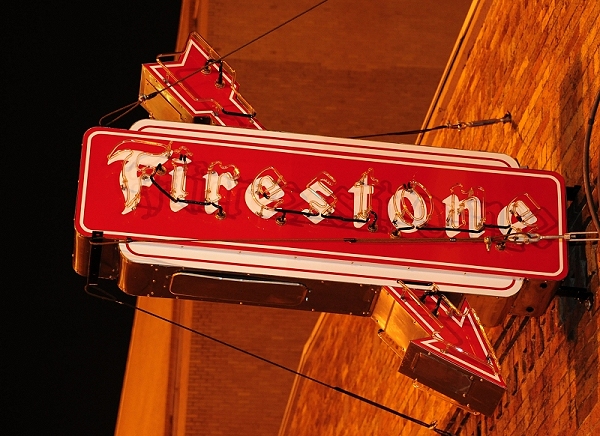 Firestone Sign