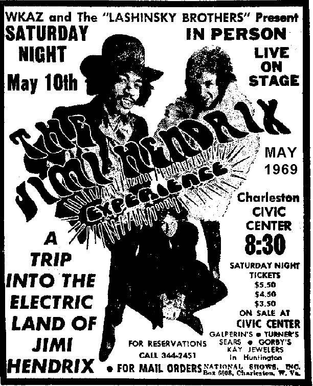 Rock Shows in Charleston WV