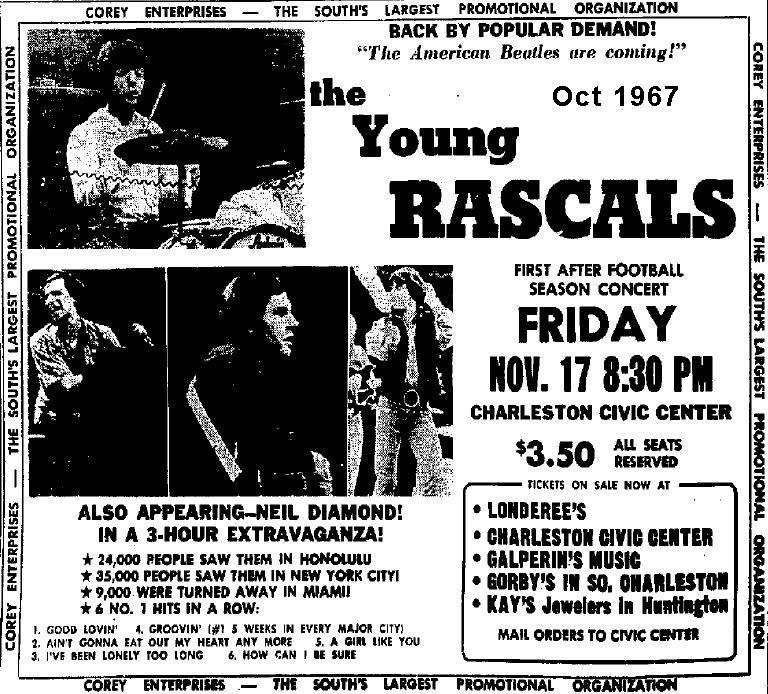 Rock Shows in Charleston WV