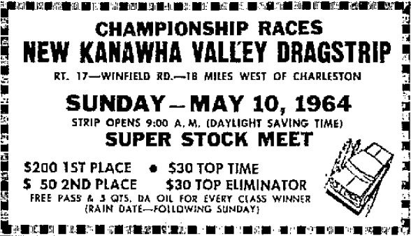 Kanawha Valley Dragstrip