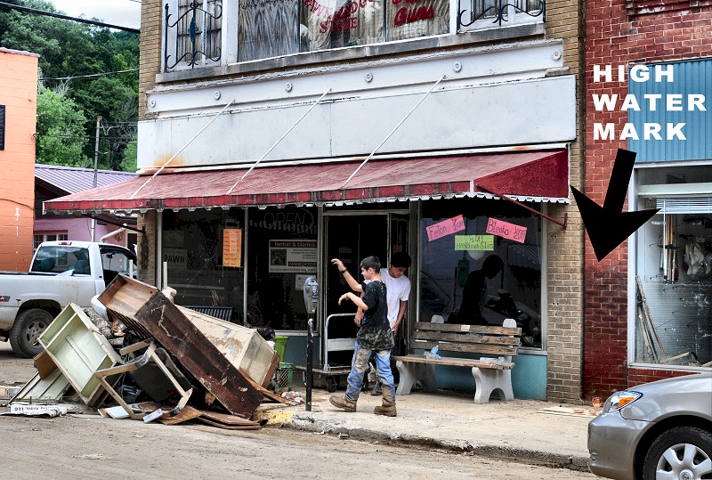 Flood in West Virginia 2016