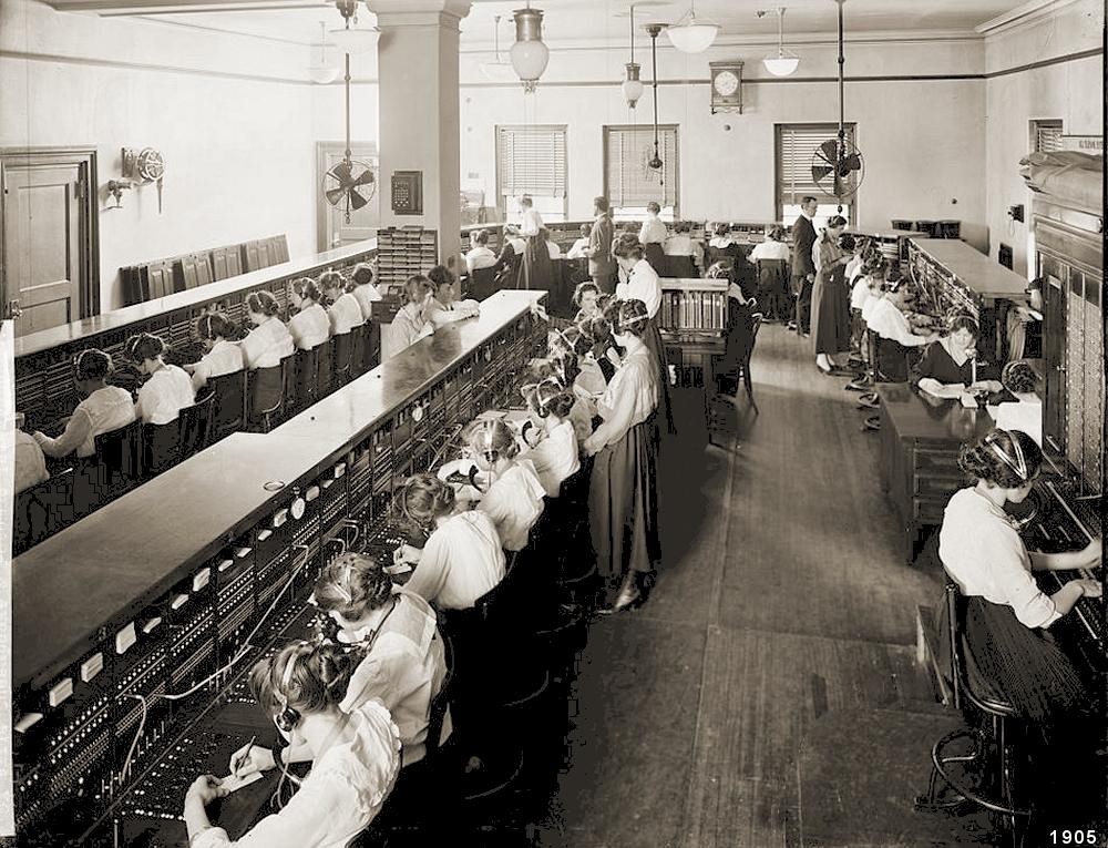 C&P telephone switchboard