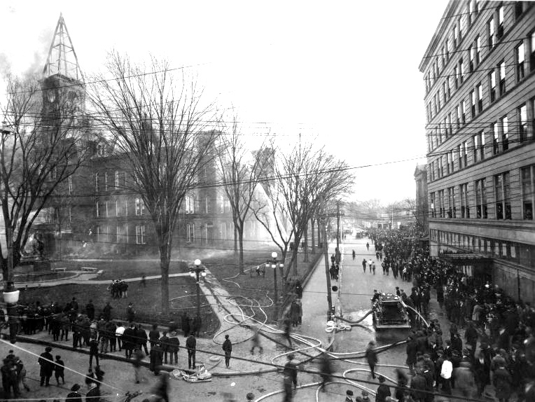 WV State Capitol Fire